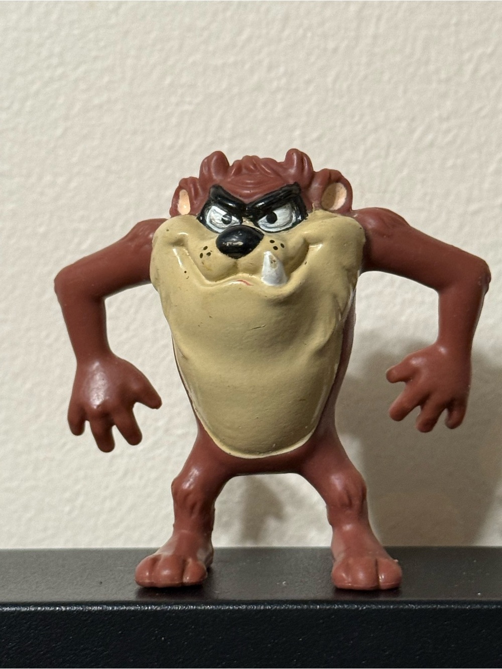 1991 Warner Bros Taz Tasmanian Devil PVC Figure Looney Tunes Vintage Toy